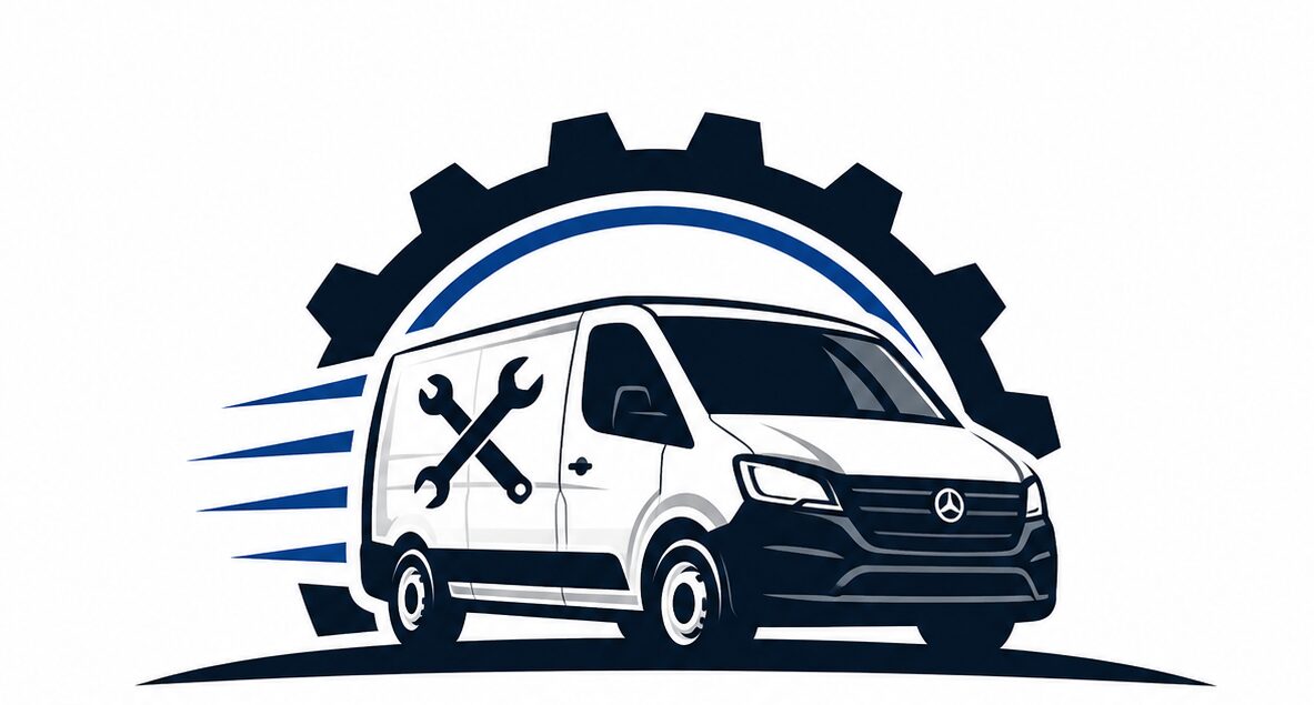 Mobile Mechanic Birmingham logo, horizontal version